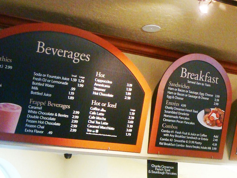 Menu Boards Howard Company Mainstreet Menus